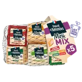 Fromage au lait pasteurisé de vache de brebis et de chèvre mix PAVE D'AFFINOIS, 38%mg, x5 soit 130g
