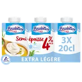 BRIDELICE extra légère 4%mg 3x20cl