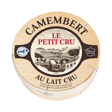 Camembert au lait cru 22%mg LE PETIT CRU 250g