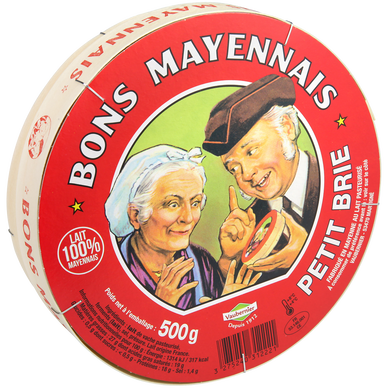 Petit brie Le Bon Mayennais, 27%MG, 500g