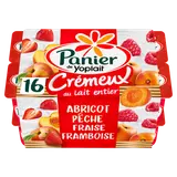 Yaourt crémeux aux fruits PANIER DE YOPLAIT - 16x125g