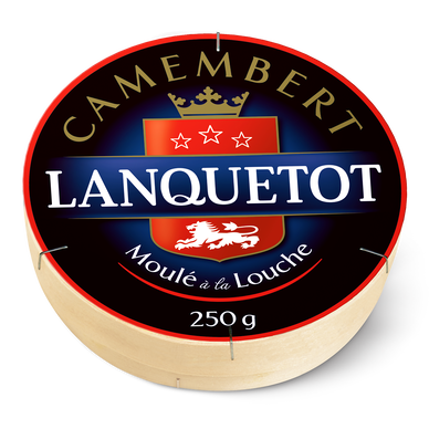 Camembert au lait de vache thermisé LANQUETOT - 250g