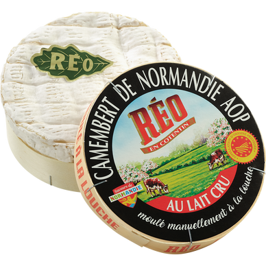 Camembert AOP au lait cru REO, 22%mg, 250g