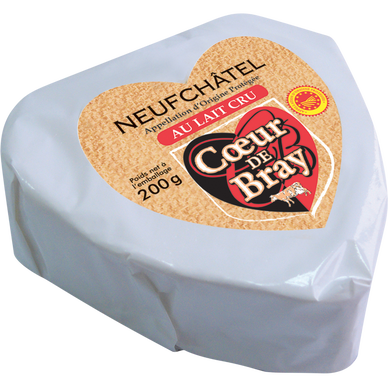 Coeur de Neufchâtel AOP, Coeur de Bray, 200g