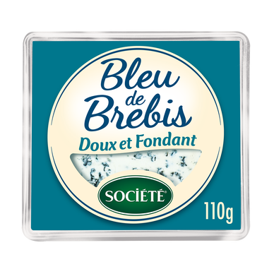 Bleu de brebis au lait pasteurisé SOCIÉTÉ - 110g