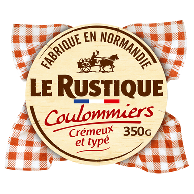 Coulommiers crémeux et typé LE RUSTIQUE - 350g
