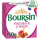 Fromage frais à tartiner Figue et 3 noix BOURSIN - 150g