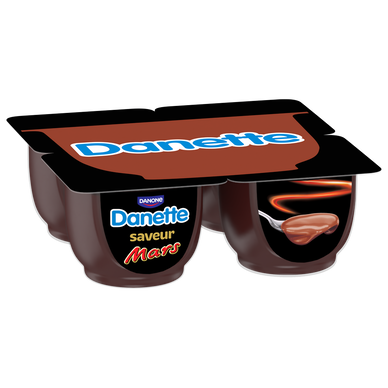 DANETTE  saveur Mars x4 460g