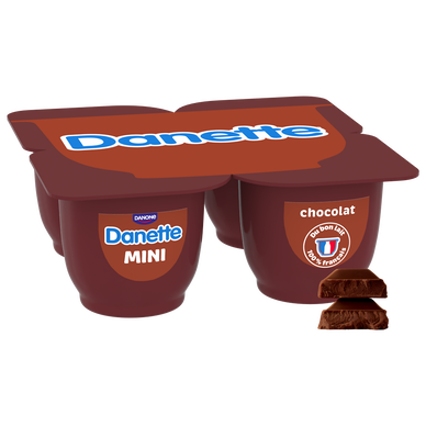 Crème dessert chocolat mini DANETTE - 4x70g