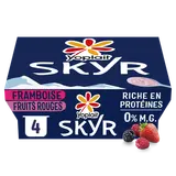 Skyr framboise et fruits rouges YOPLAIT SKYR - 4x100g