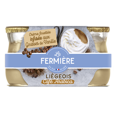 Liégeois CAFÉ 2x120g