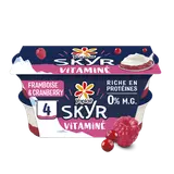 Skyr framboise cranberries YOPLAIT 4x120g