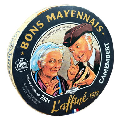 Camembert L'affine 1912 BONS MAYENNAIS 250g