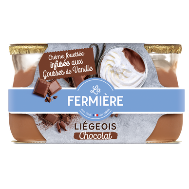 Liégeois au CHOCOLAT 2x120g