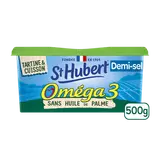 Margarine demi-sel sans huile de palme Oméga 3 ST HUBERT 500g
