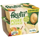 Compote de pomme poire FRUITII'SPECIALITE POT 4X100G