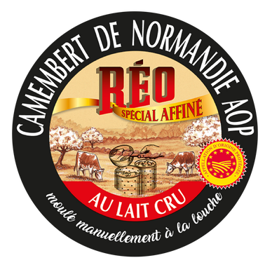 Camembert de Normandie AOP lait cru 21,90%mg spécial affine REA 250g
