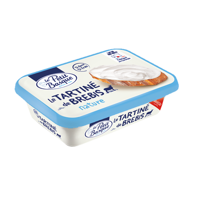 Le tartine de brebis nature 30%mg LE PETIT BASQUE 140g