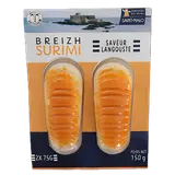 Bâtonnets Surimi duo saveur langouste Compagnie des Pêches SAINT MALO-x10 - 150g