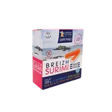 Bâtonnets surimi saveur crabe sans gluten COMPAGNIE DES PECHES - x18 -300g