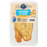 Filet de limande meunière ASSIETTE BLEUE, 2 pièces, 200g