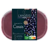 Sorbet plein fruit cassis L'ANGELYS 500g