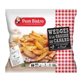 Pommes de terre Wedges graisse de canard POM BISTRO 500g