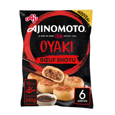 Oyaki boeuf Shoyu AJINOMOTO X6 240G