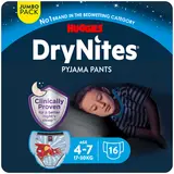 Sous-vêtements de nuit drynites garçons HUGGIES 17/30 Kg(4-7 ans)x16