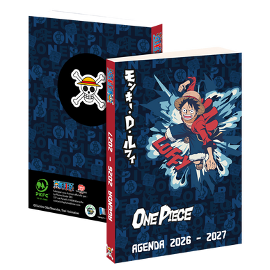 Agenda scolaire 12x17cm - ONE PIECE