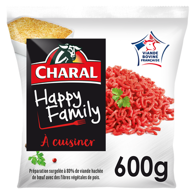 Haché moelleux à cuisiner, Happy Familly CHARAL, 600g