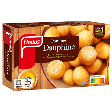 Pommes de Terre Dauphine FINDUS, 200g