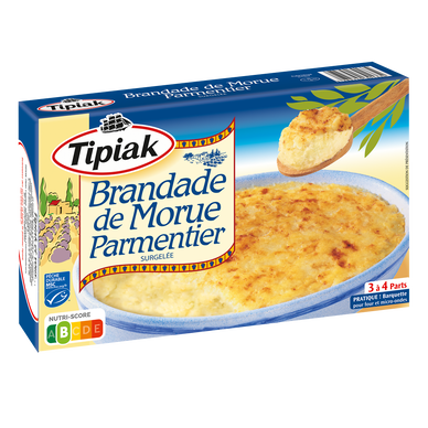 Brandade de morue parmentier TIPIAK, 1.05KG