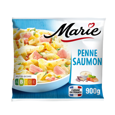 Plat cuisiné Penne au Saumon MARIE 900g