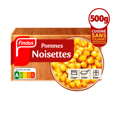 Pommes noisettes FINDUS 500g