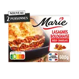 Lasagnes à la bolognaise, boeuf charolais paprika MARIE 600g