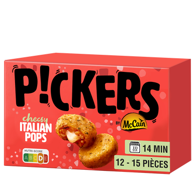 PICKERS CHEESY ITALIAN MCCAIN 230G