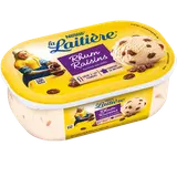 Crème glacée rhum raisins macéré LA LAITIÈRE Bac 490G