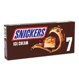 Glaces Barres glacées Cacahuètes chocolat caramel SNICKERS x7