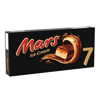 Glaces Barres glacées Chocolat caramel MARS x7