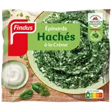 Epinards hachés à la crème fraîche FINDUS, 900g