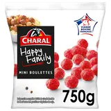 Mini boulettes moelleuses à cuisiner CHARAL, 50 pièces soit 750g