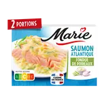 Saumon Fondue de Poireaux MARIE 400g