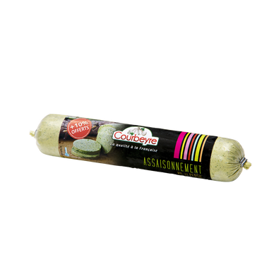 Rouleau assaisonnement beurre ail et fines herbes COURBEYRE, 250g