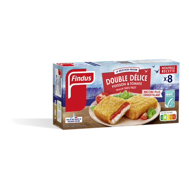 Double délice tomate FINDUS, x8 unités - 600g