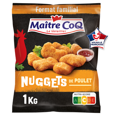 Nuggets filet de poulet MAITRE COQ, 1kg