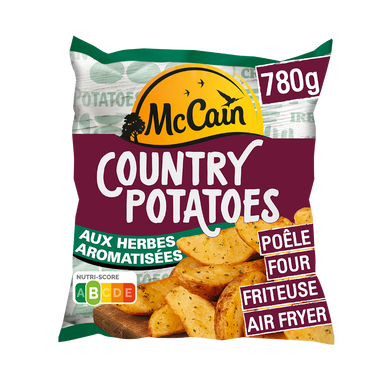 Potatoes aux herbes Country Potatoes MCCAIN - 780g