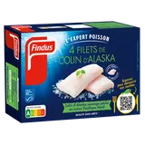 Filets de Colin d'Alaska FINDUS, 4x100g