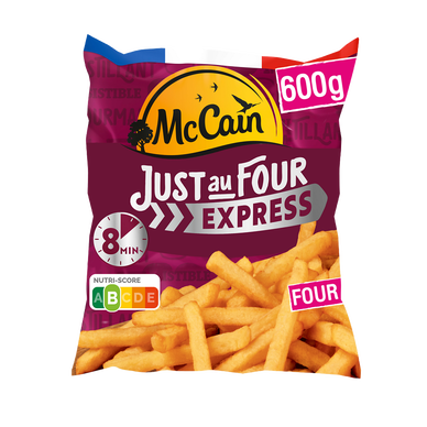 Frites Express Just Au Four MCCAIN - 600g