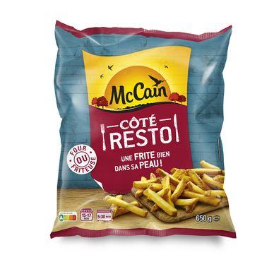 Frites à peau Côté Resto MCCAIN - 650g